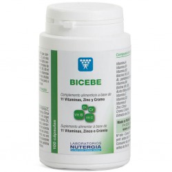 BICEBE - Vitaminas + Cromo + Zinc - Nutergia